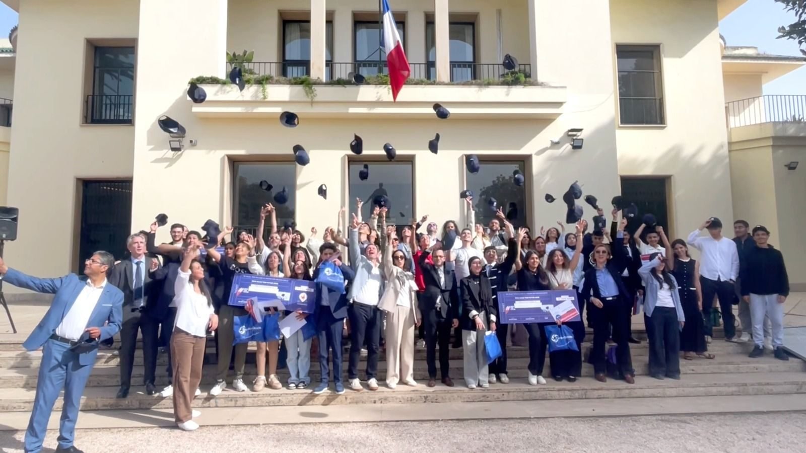 La communauté La French Tech Casablanca réunie à la finale de Hack Ton Futur au Consulat de France